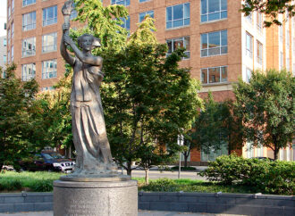 Rioters Vandalize Memorial to Victims of Communism