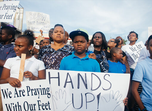 Kids Have No Place at Protests