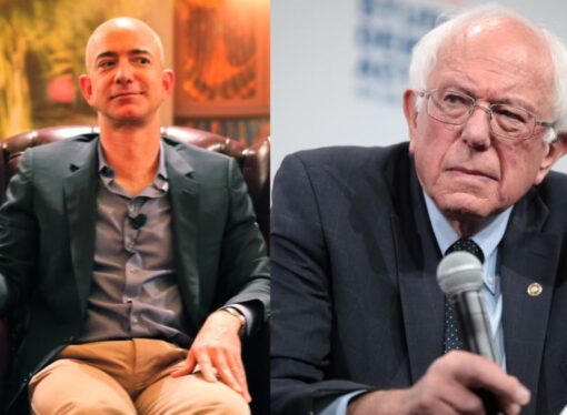 Bernie Sanders, Not Jeff Bezos, Is the Face of Greed