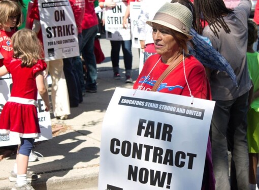 Union Boss Leading Teachers Strike Seems to Forget About the Kids