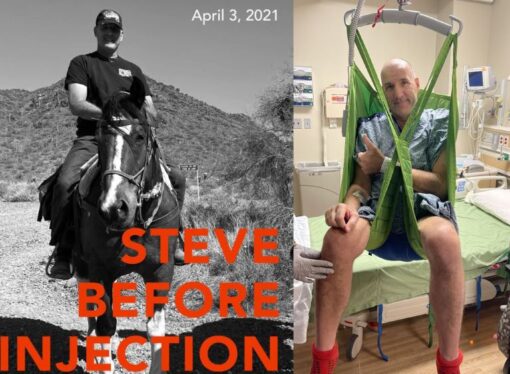 Steve Wenger, Vaccine Survivor
