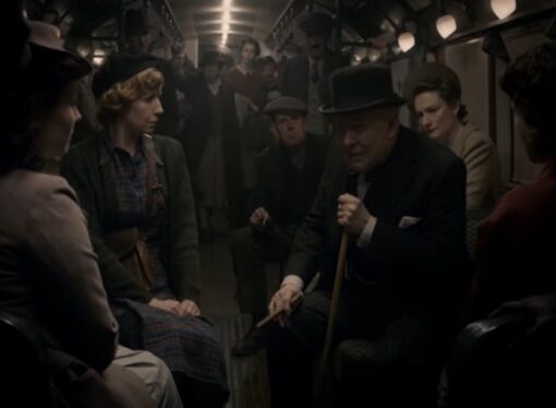 Riding the Underground with Winston Churchill