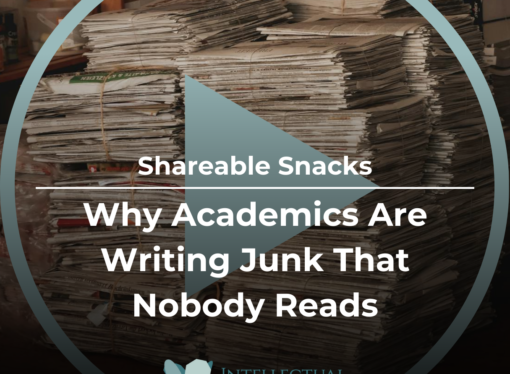 Shareable Snack: Why Academics Are Writing Junk That Nobody Reads
